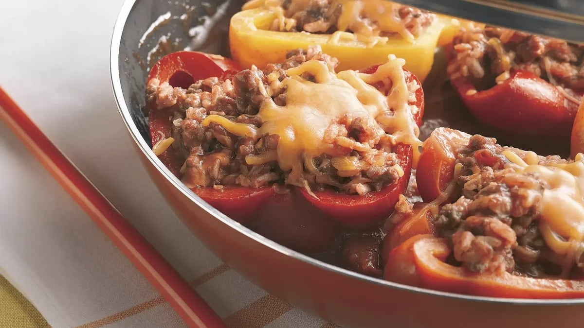 Cheesy Stuffed Peppers