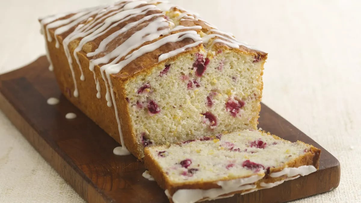 Sour Cream-Cranberry Bread