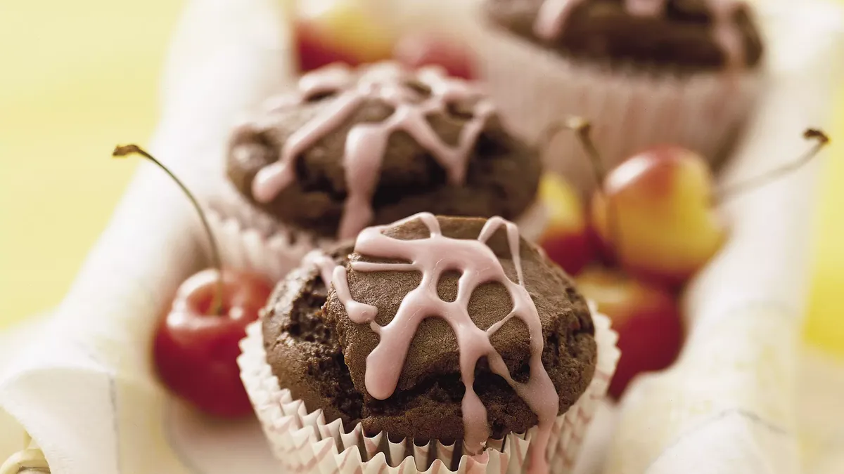 Chocolate Cherry Muffins