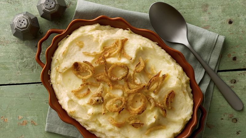 Do-Ahead Garlic Mashed Potatoes