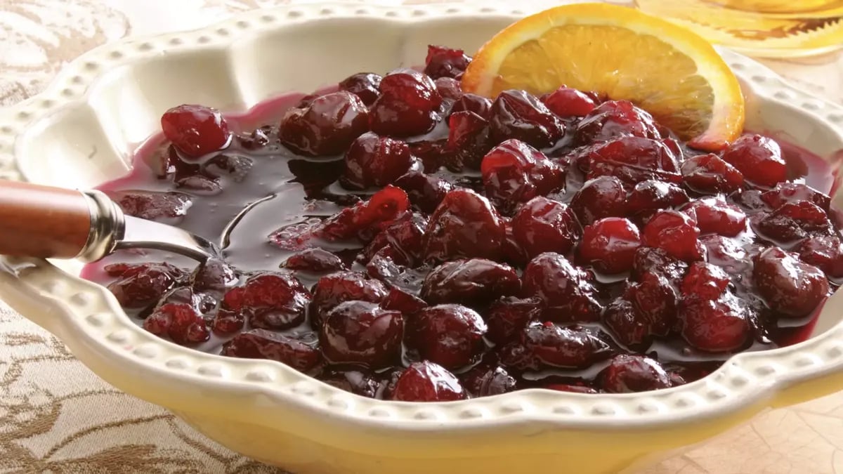 Cherry-Cranberry Sauce