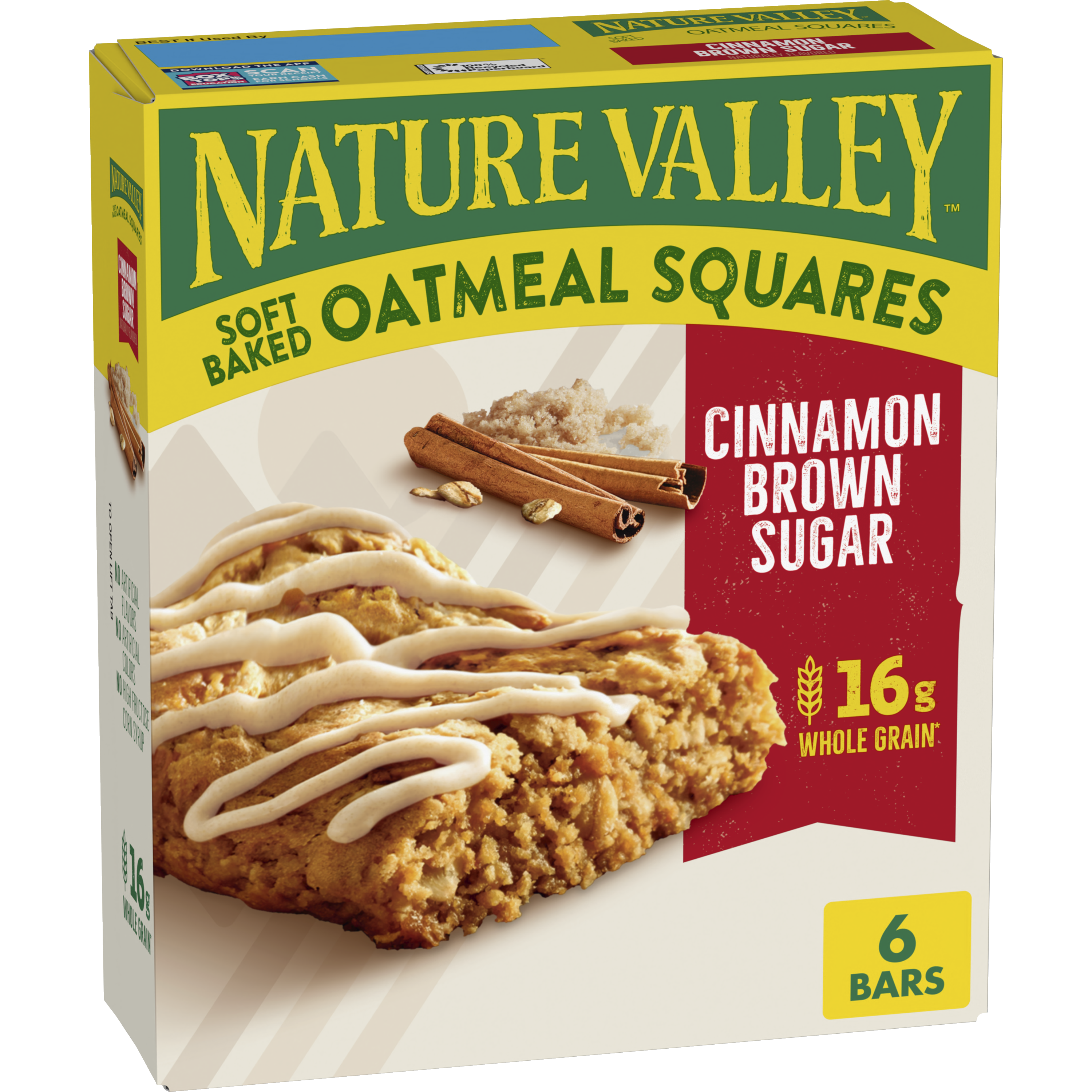 Cinnamon Brown Sugar Oatmeal Squares Nature Valley