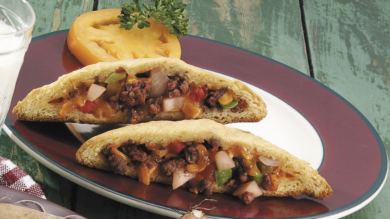 Barbecue Beef and Potato Turnovers