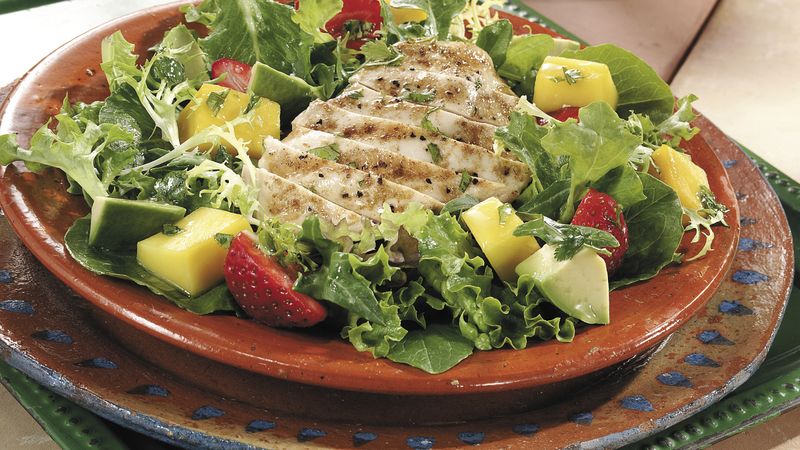 Grilled Margarita Chicken Salad