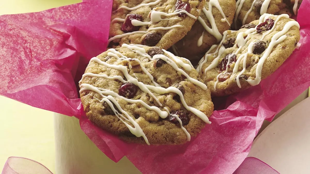 Double-Chocolate Cranberry Cookies