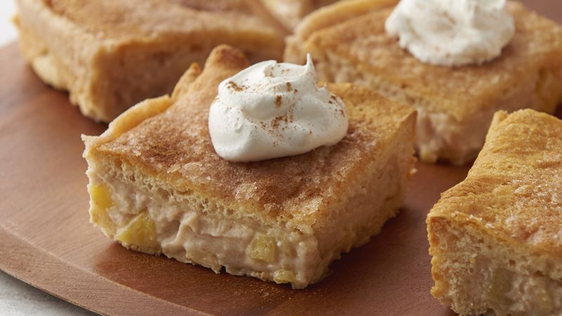 Apple-Cinnamon Cheesecake Bars