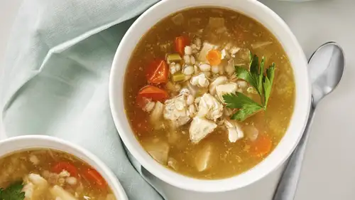 Leftover Turkey Soup