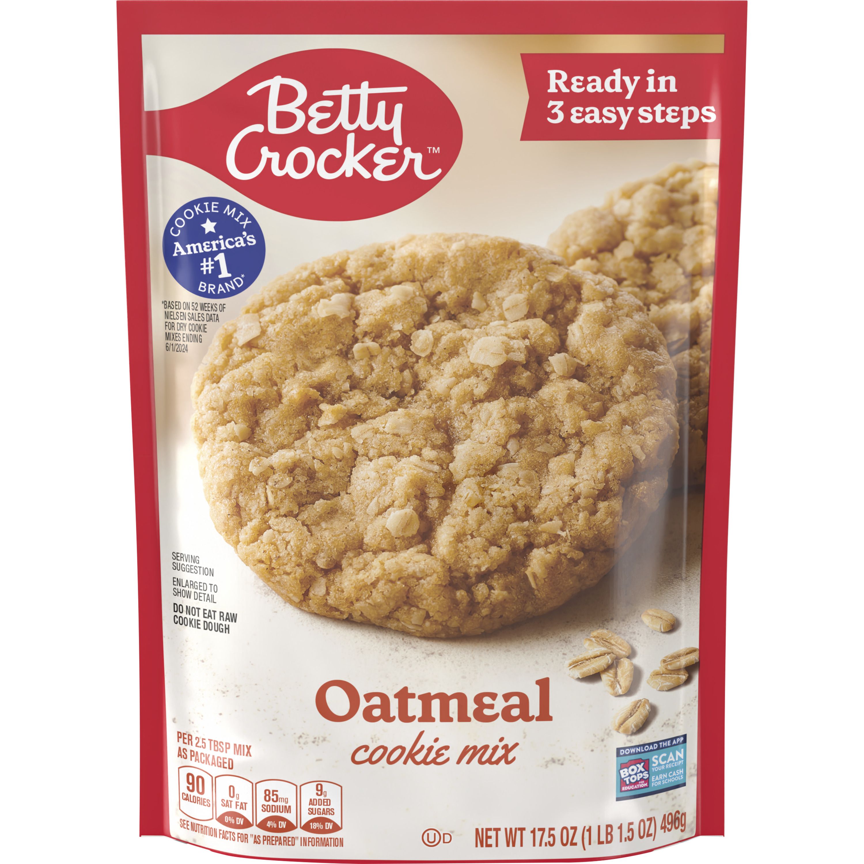 Betty Crocker™ Oatmeal Cookie Mix - Front