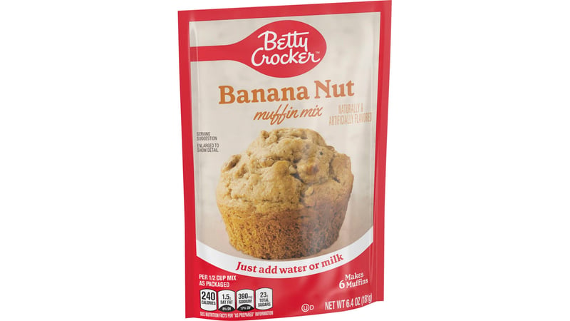 Gold medal banana 2025 nut muffin mix