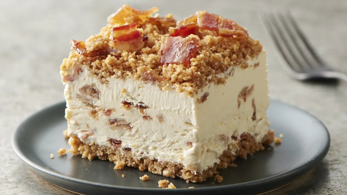 Bourbon Bacon Crunch Cake