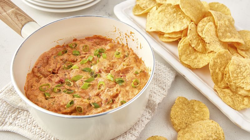 Easy Fire-Roasted Tomato Queso Dip