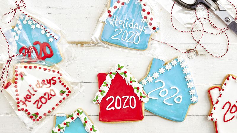 2020 Home for the Holidays Sugar Cookie Cutouts