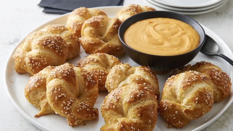 Pretzel Crescent Rolls