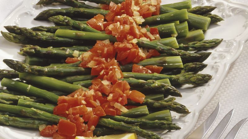 Asparagus with Tomatoes