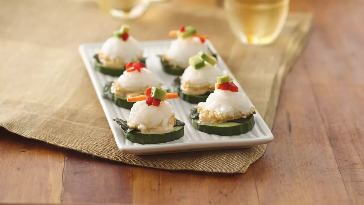 California Sushi Canapés