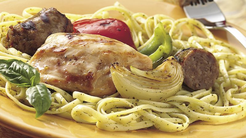 Grilled Chicken with Sweet Onions