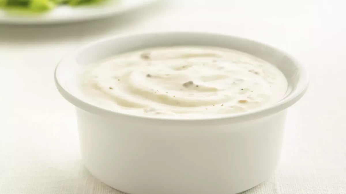 Skinny Creamy Caesar Dressing