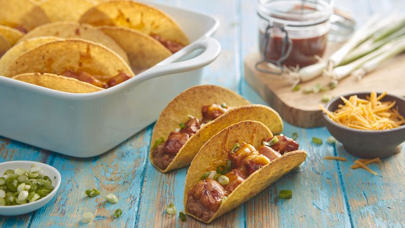 Oven-Baked Barbecue Pork Tacos