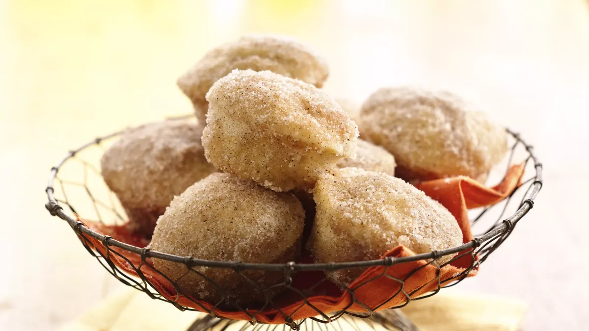 Indian Spiced Mini Doughnut Muffins