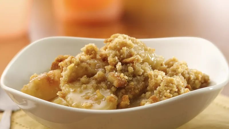 Vanilla-Ginger-Pear Crumble