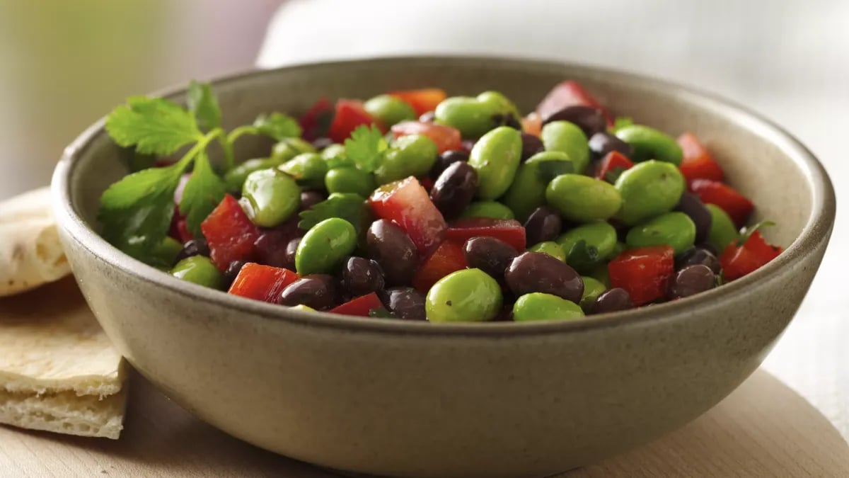 Edamame-Black Bean Salad