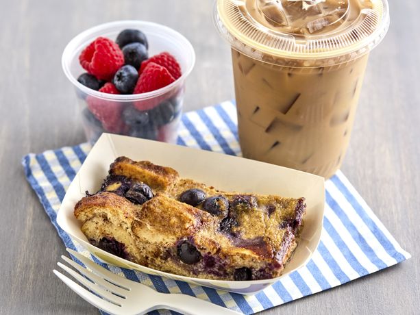 Blueberry Cinnamon Roll Pull Apart Bread