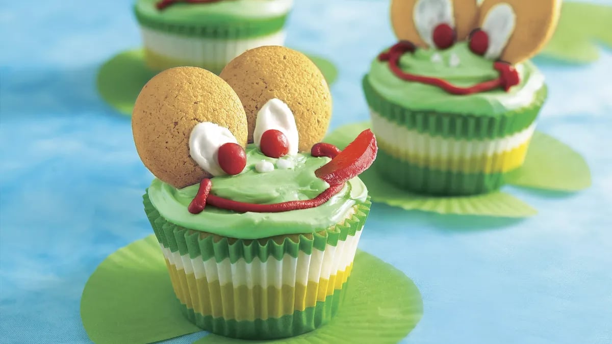 Frog Cupcakes