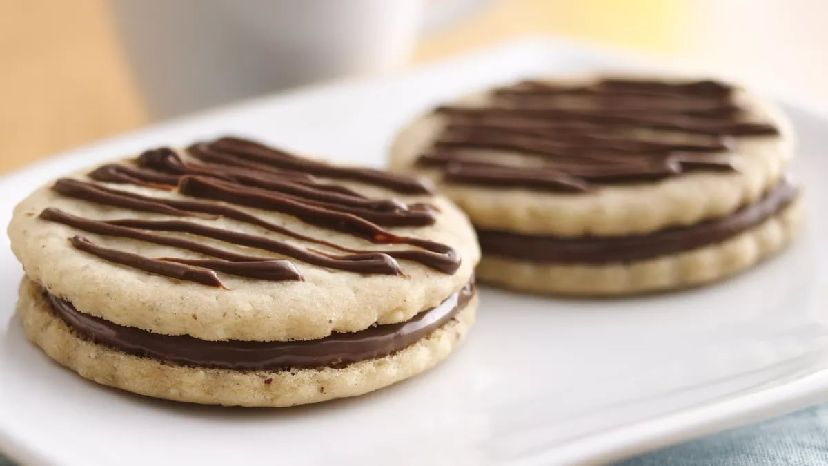 Chocolate Nutella® Sandwich Cookies