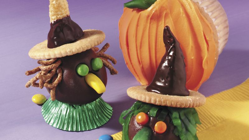 Chocolate-Peanut Butter Witches