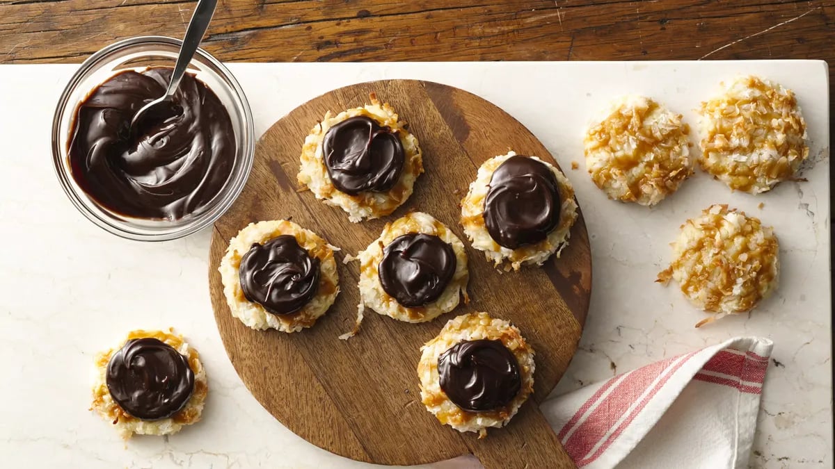 Coconut-Butterscotch-Fudge Cookies