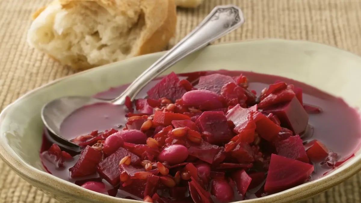 Rye Berry Borscht