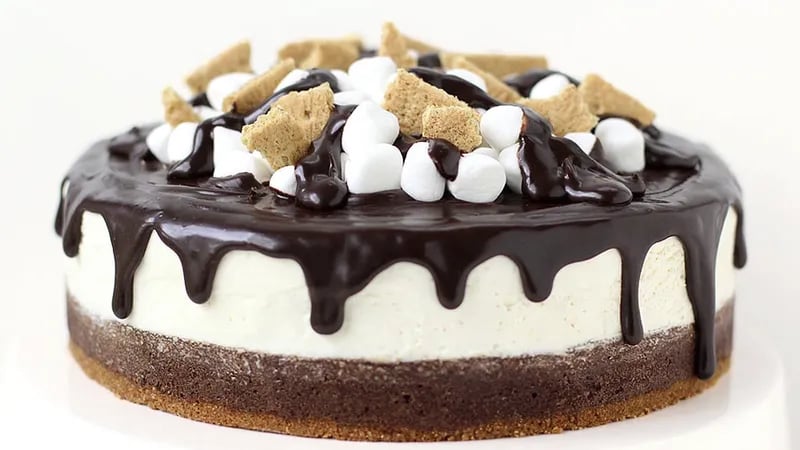 Brownie S’mores Cheesecake