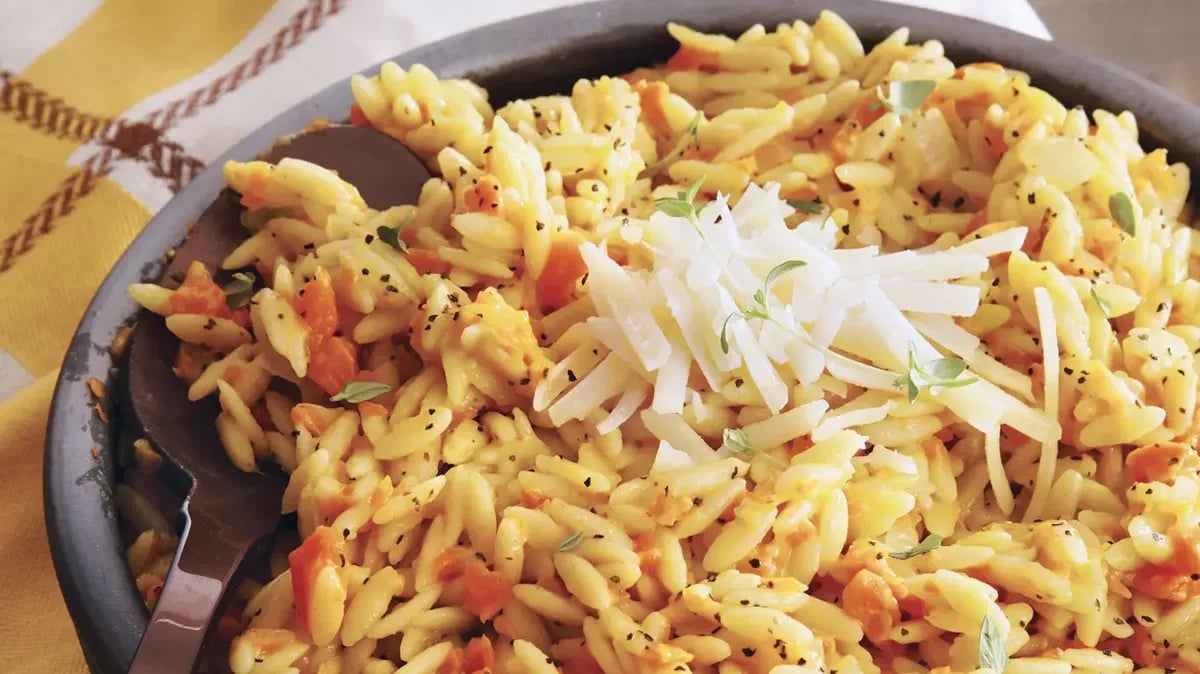 Carrot Orzo