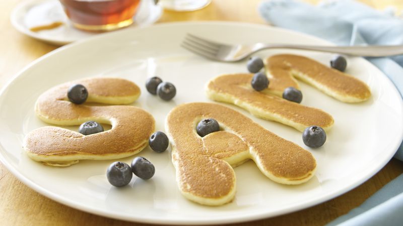 Easy Alphabet Pancakes