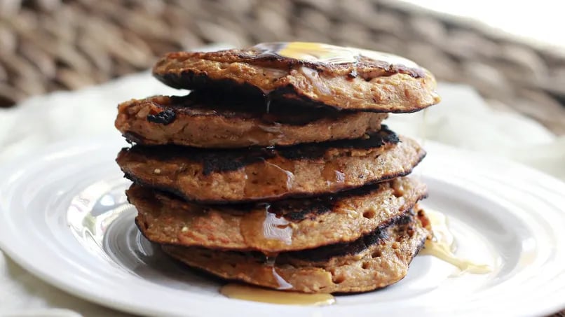 Sweet Potato and Banana Pancakes