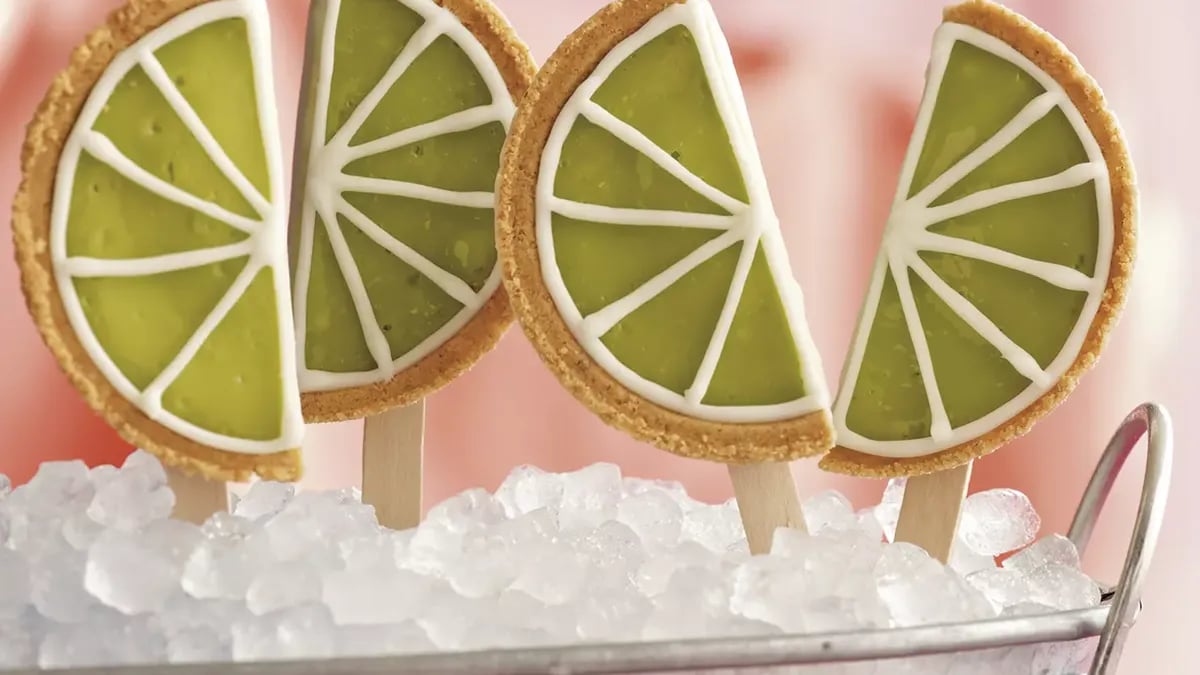 Key Lime Pie Pops