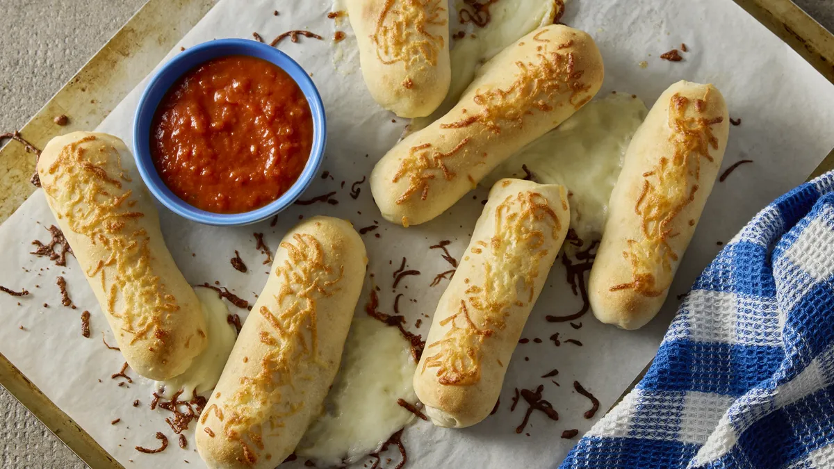 Cheese-Stuffed Breadsticks