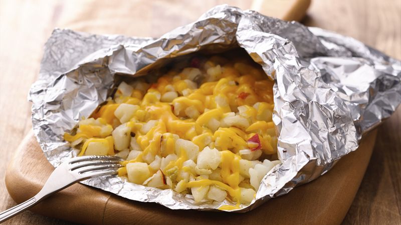 Grilled Cheesy Potato Pack