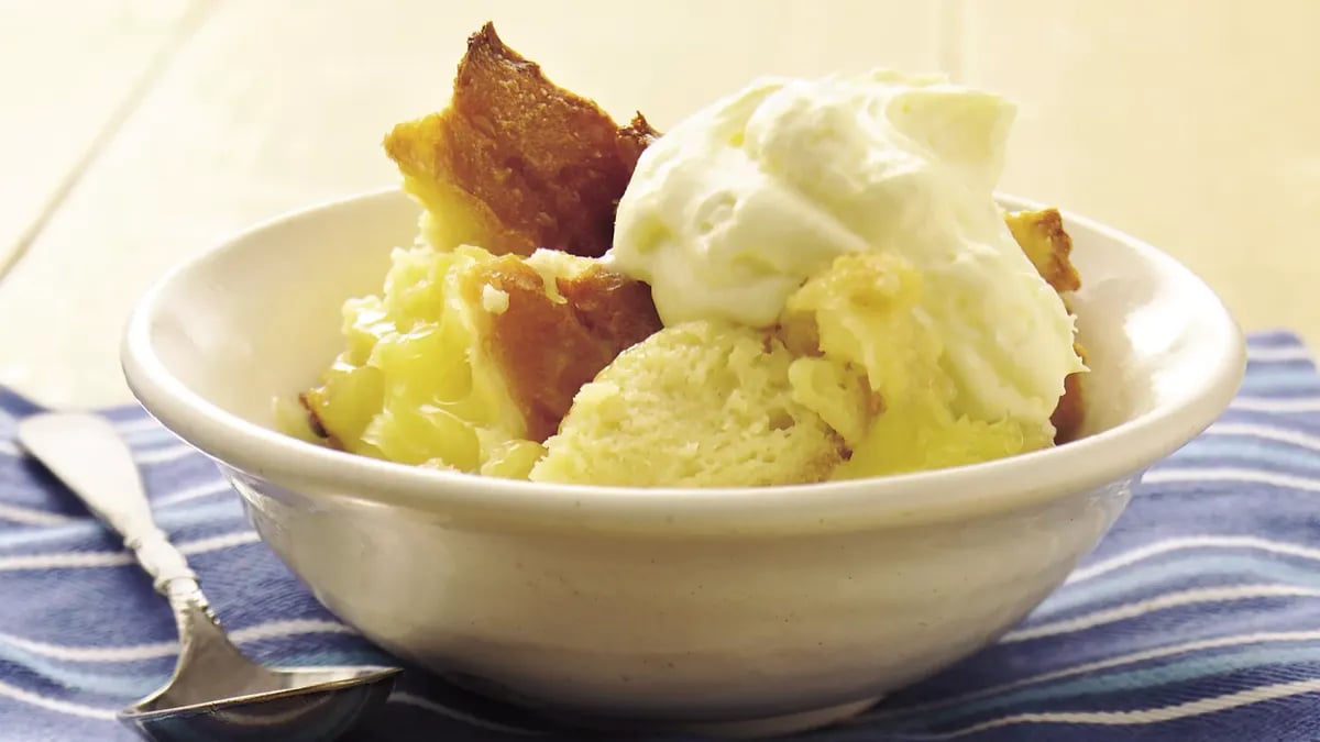 Lemon Bread Pudding