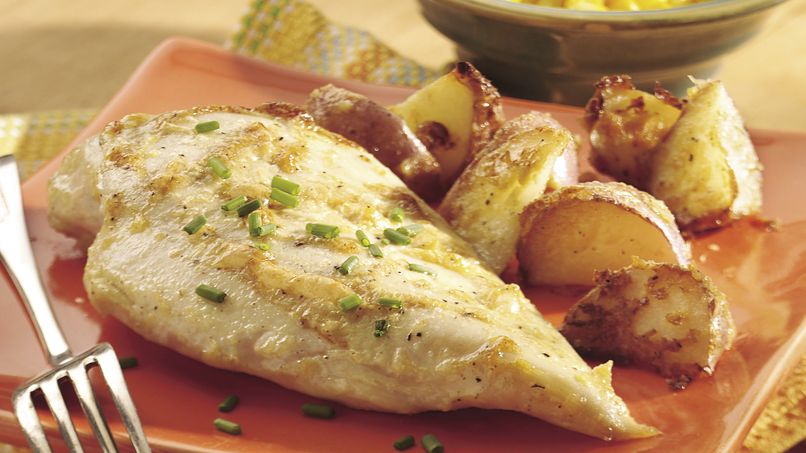 Zesty Roasted Chicken and Potatoes