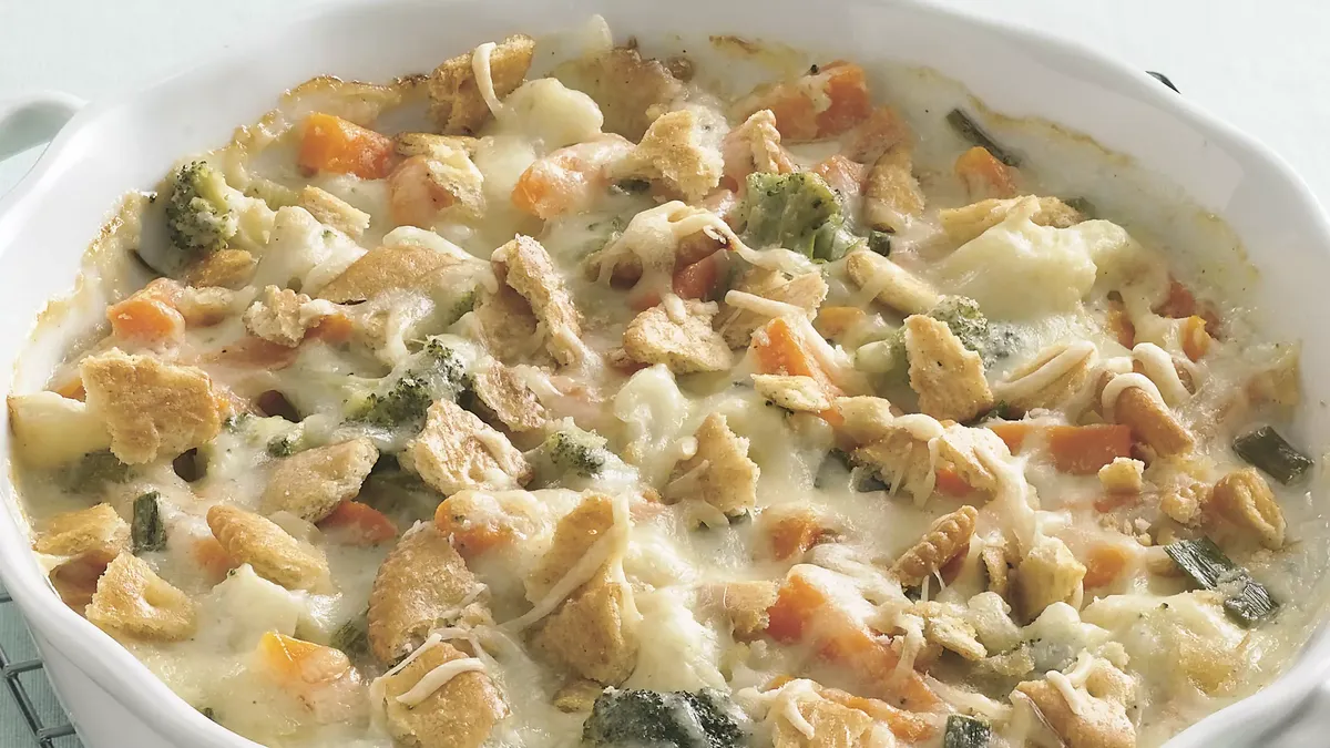 Swiss Vegetable Casserole