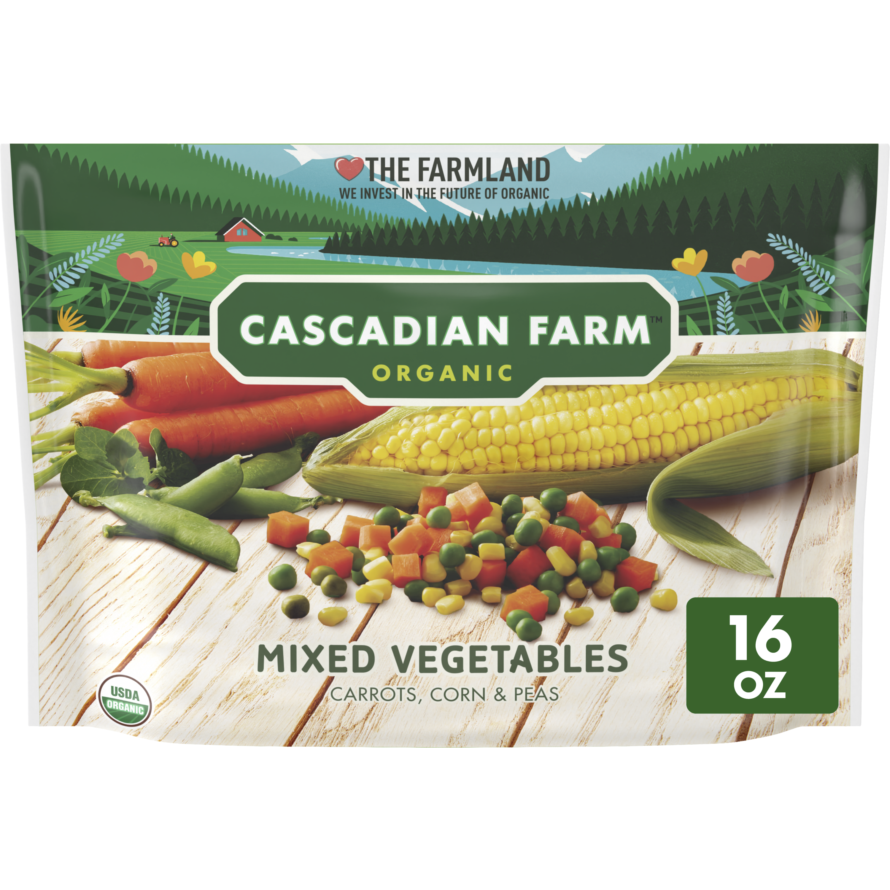 Frozen Mixed Vegetables | Cascadian Farm Organic