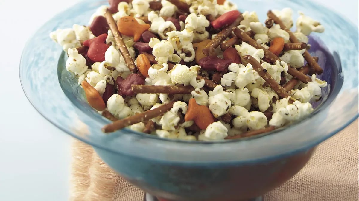 Savory Popcorn Mix