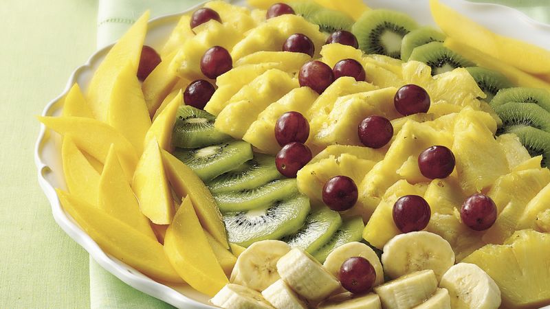 Tropical Fruit Salad with Poppy Seed Dressing