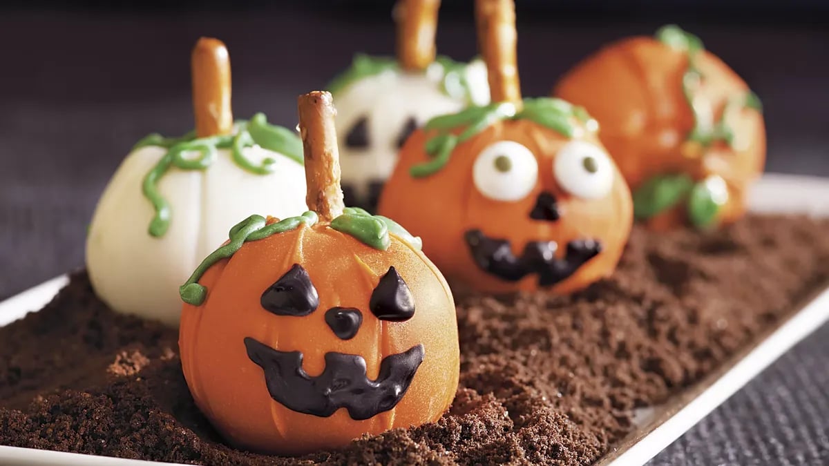 Pumpkin Patch Cookie Balls