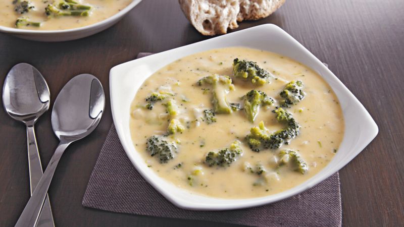 Three-Cheese Broccoli Soup | Progresso