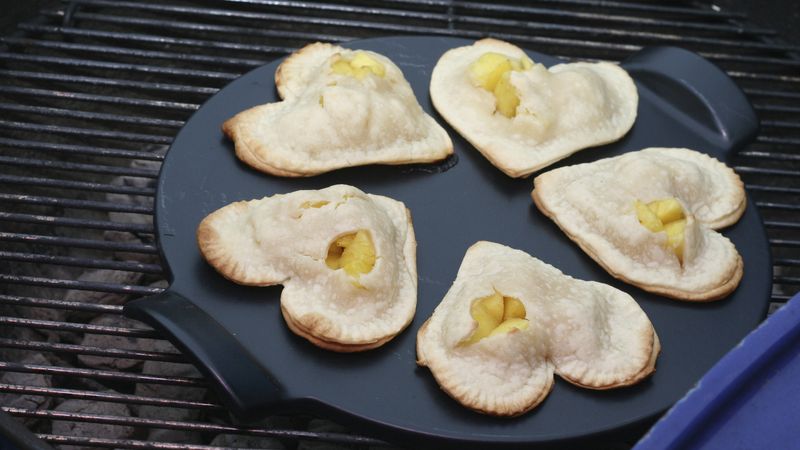 Spiced Pineapple Hand Pies on the Grill