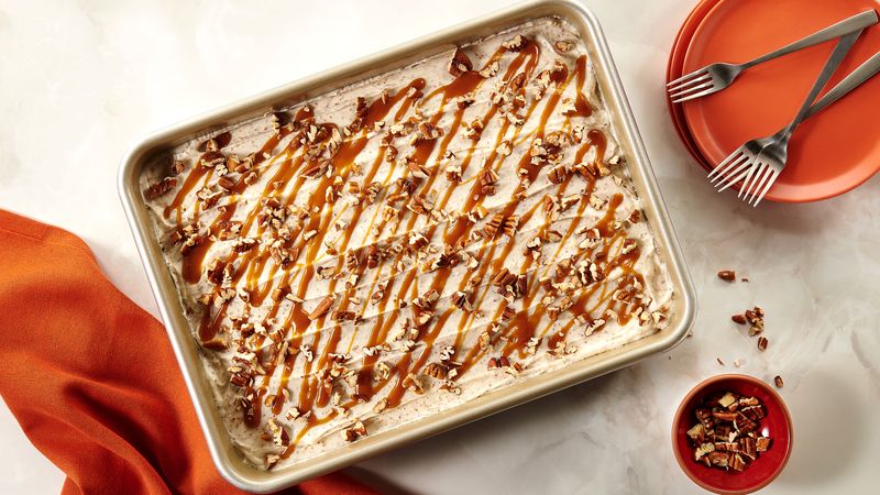 Sweet Potato Cake with Cinnamon Frosting Recipe | Betty Crocker