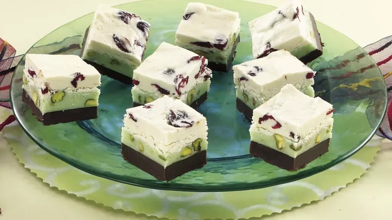 Cranberry-Pistachio Candy Squares