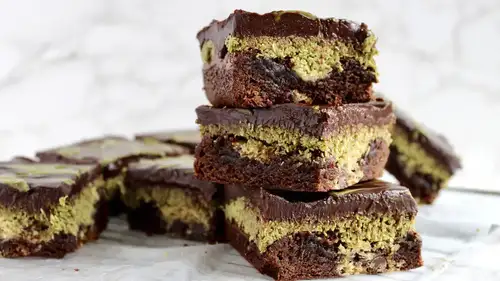 Dubai Chocolate Brookies